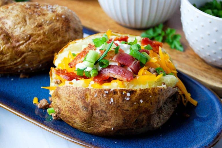 Loaded Baked Potato In The Oven: Easy Homemade Version