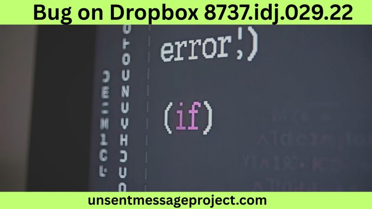 Bug on Dropbox 8737.idj.029.22: Troubleshooting and Solutions