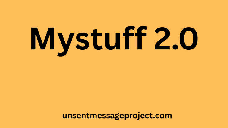 Mystuff 2.0: The Ultimate Personal Organization Tool to Revolutionize Your Workflow