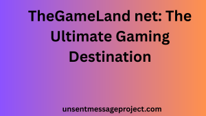 TheGameLand net: The Ultimate Gaming Destination